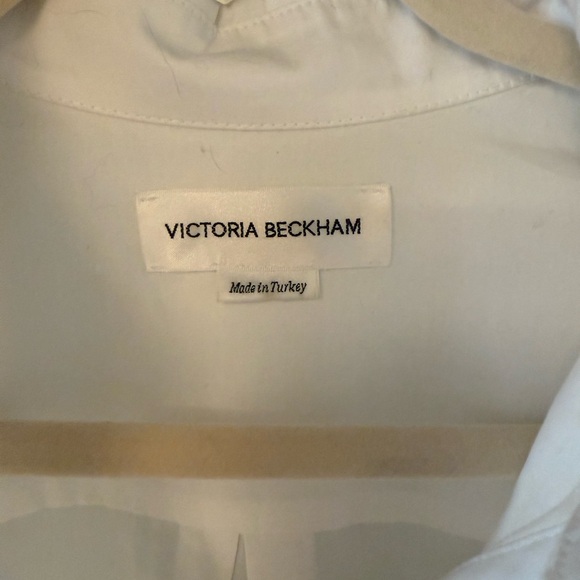 Victoria Beckham Ellys Shirt In White - Picture 3 of 5